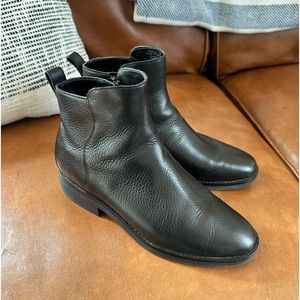 Cole Haan Leather Ankle Boots - Size 9